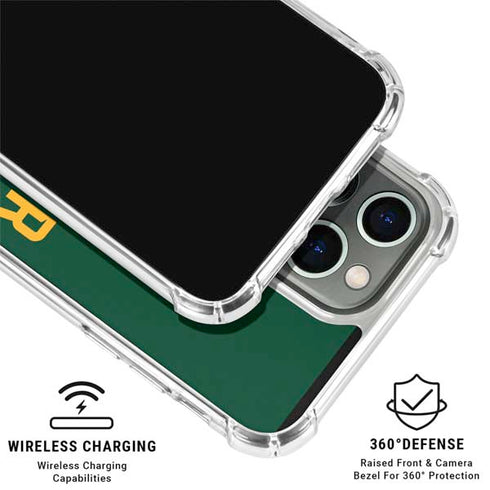 Baylor University BU Split iPhone 16 Pro Clear Case